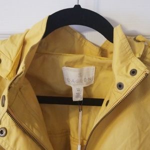 Caslon jacket with hood